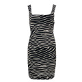 2021 Ladies' Hot Sale Summer Slim Fitted Fashion Bodycon Zebra Print Dress